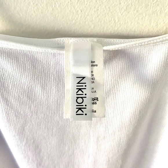 NWT Nikibiki Square-Neck Bodysuit - Picture 3 of 4